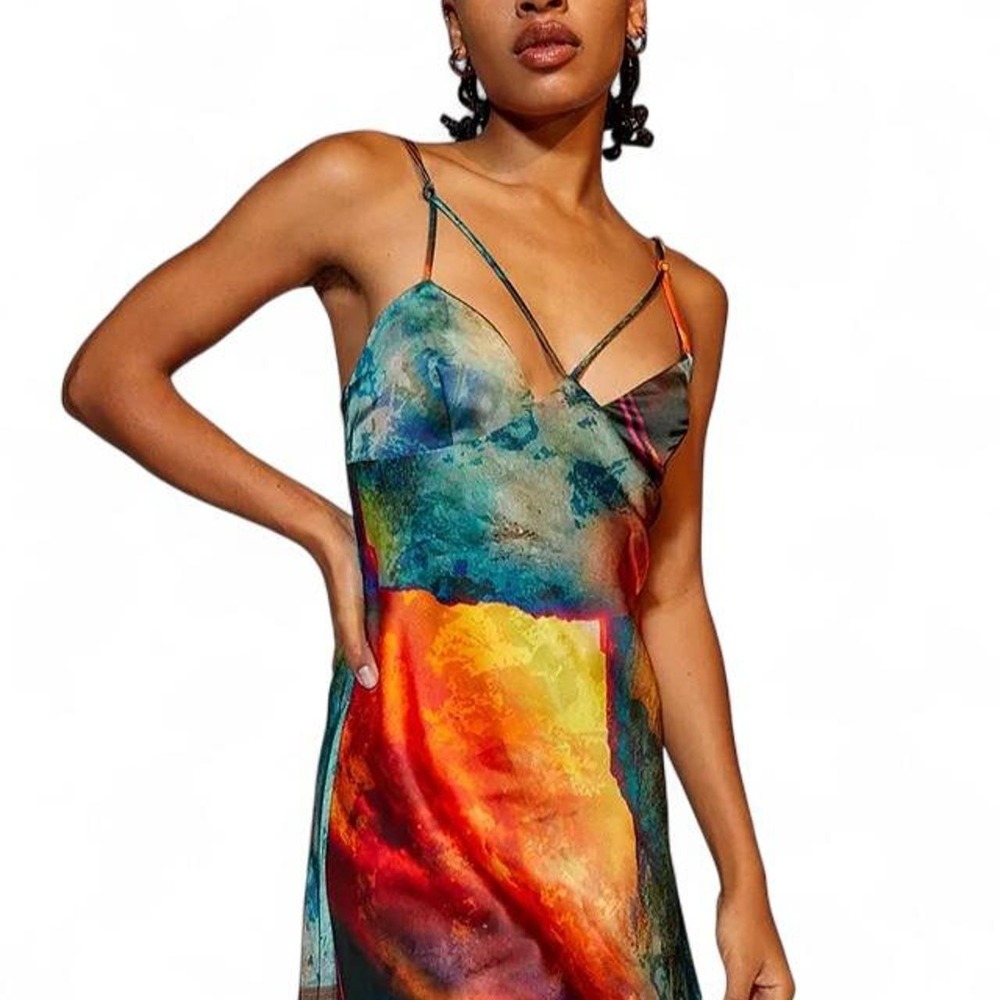 NWOT Urban Outfitters Tie Dye Dress - Picture 2 of 6